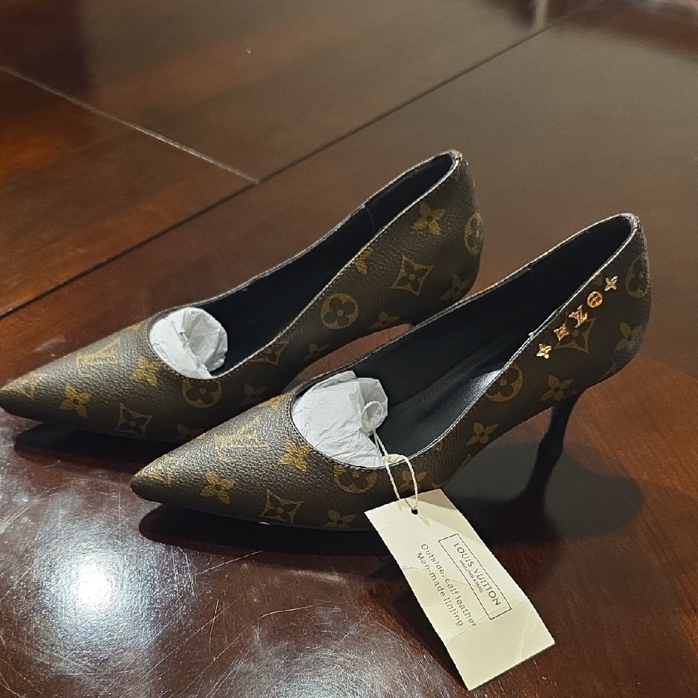 Louis Vuitton Elegant Monogram Heels